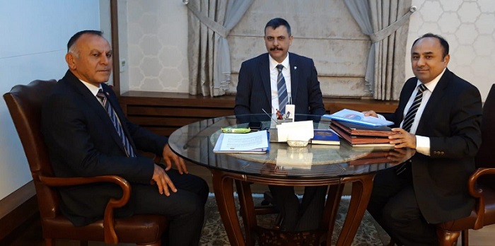 KARACA’DAN VALİ ÇİFTÇİ’YE ZİYARET