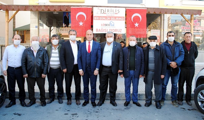 DİRİLİŞ ÇAY OCAĞINDAN LÖSEV’E DESTEK
