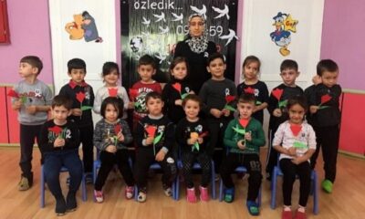 KARGILI MİNİKLER ATASINI ANDI