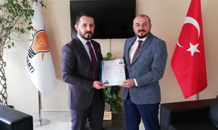 ARSLAN BELEDİYE BAŞKANLIĞINA ADAY OLDU