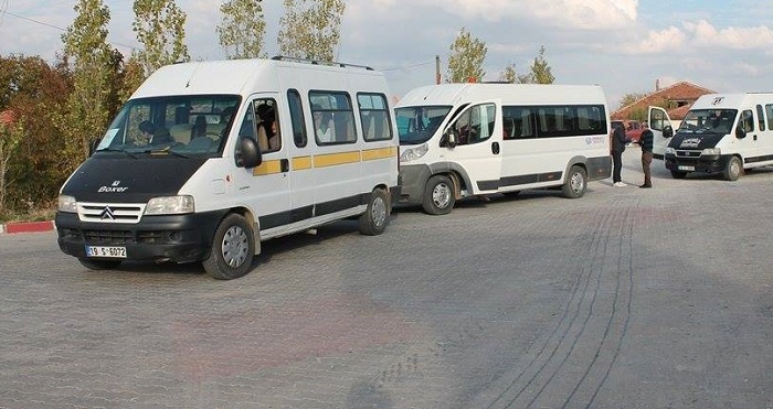TAŞIMALI SERVİS ARAÇLARI DENETLENDİ