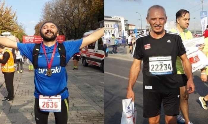 BABA OĞUL MARATON’DA KOŞTULAR