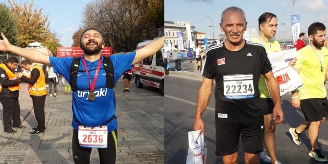 BABA OĞUL MARATON’DA KOŞTULAR
