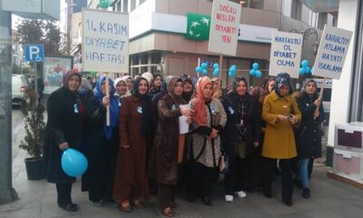 AK PARTİLİ KADINLARDAN DİYABET ETKİNLİĞİ