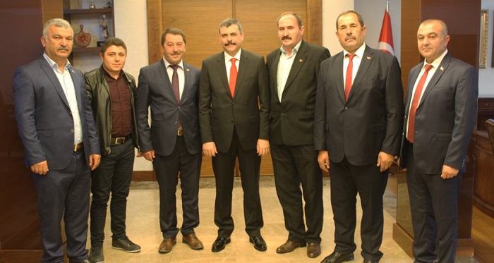 ŞOFÖRLER ODASINDAN VALİ ÇİFTÇİ’YE ZİYARET