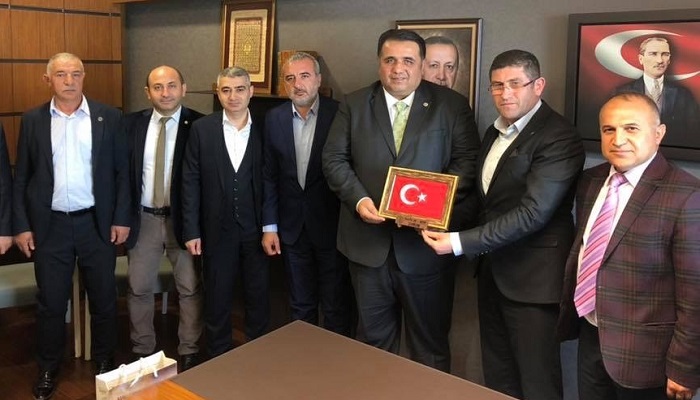 STK’LARDAN MİLLETVEKİLİ KAYA’YA ZİYARET