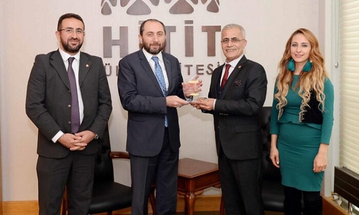 FEDERASYON BAŞKANINDAN REKTÖR’E ZİYARET