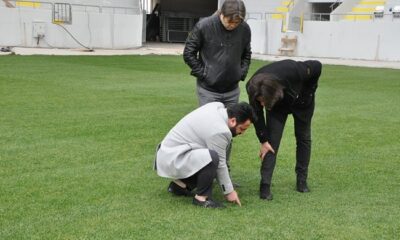 BAŞKAN STATTA İNCELEMELERDE BULUNDU