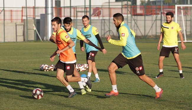 BELEDİYESPOR KUVVET VE TAKTİK ÇALIŞTI