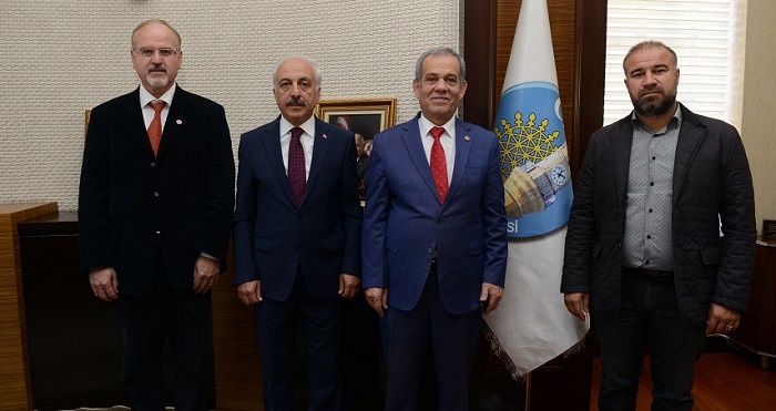 FEDERASYON BAŞKANINDAN GÜL’E ZİYARET