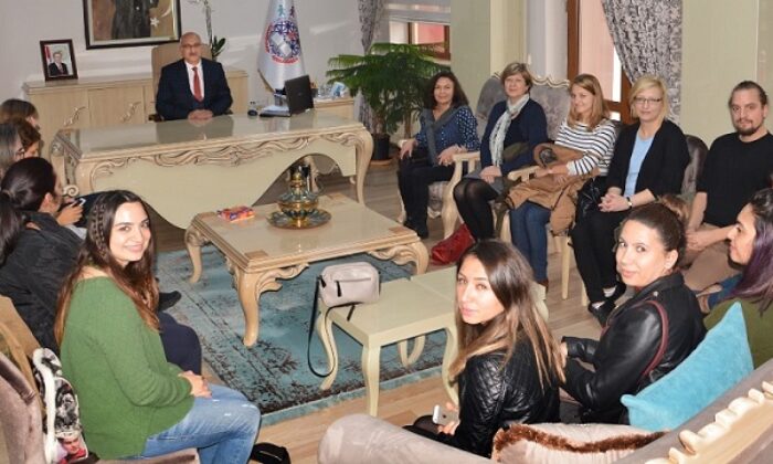 BÜYÜK’TEN EĞİTİM HAKKINDA BİLGİ ALDILAR