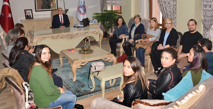 BÜYÜK’TEN EĞİTİM HAKKINDA BİLGİ ALDILAR