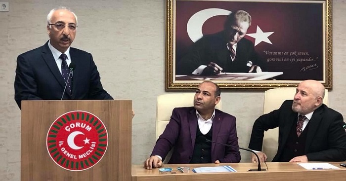 MECLİSE YEŞİLAY’IN FAALİYETLERİNİ ANLATTI