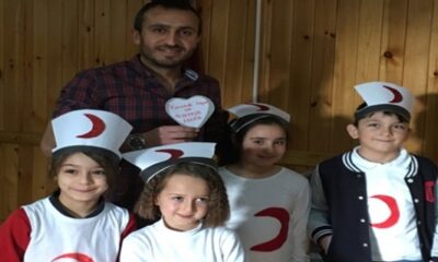 ZİYA GÖKALP İLKOKULUNDAN KIZILAY’A DESTEK