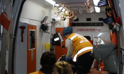 KAFASINI KALASLARA ÇARPTI AĞIR YARALANDI