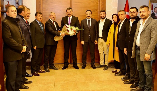 AŞGIN’DAN VALİ ÇİFTÇİ’YE ZİYARET