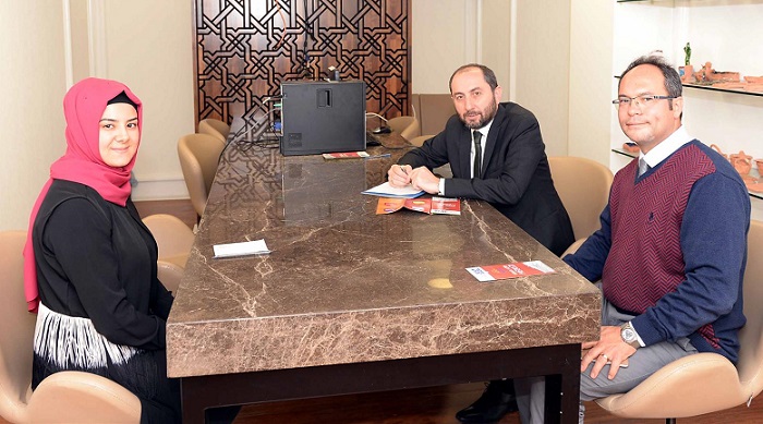 REKTÖR ALKAN’DAN HİTİTSEM’E ZİYARET