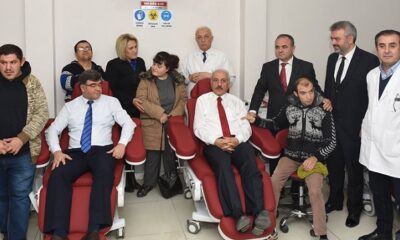 ENGELLİLER ADINA KAN BAĞIŞINDA BULUNDULAR