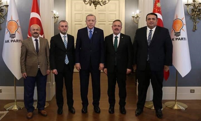 KAYA CUMHURBAŞKANI’NA BİLGİ VERDİ