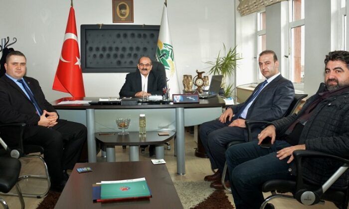 BAŞKAN ZEKİ ŞEN’E TEŞEKKÜR ZİYARETİ