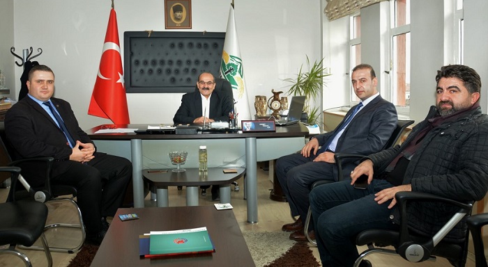 BAŞKAN ZEKİ ŞEN’E TEŞEKKÜR ZİYARETİ