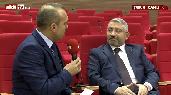 AKİT TV’NİN CANLI YAYIN KONUĞU OLDU