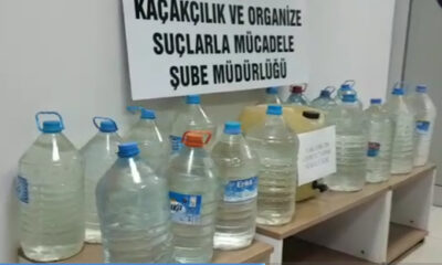 EMNİYET’TEN KAÇAK İÇKİ OPERASYONU