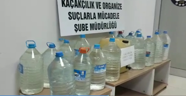 EMNİYET’TEN KAÇAK İÇKİ OPERASYONU