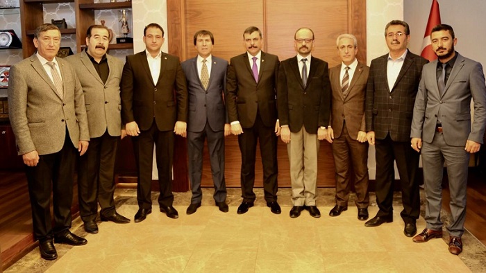 SUNGURLU TSO’DAN VALİ ÇİFTÇİ’YE ZİYARET