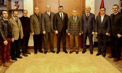 GAZETECİLER CEMİYETİNDEN VALİ’YE ZİYARET