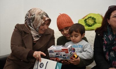 GÖÇMEN AİLELERİNİ ZİYARET ETTİLER