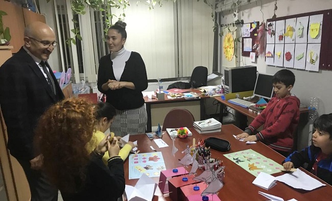 BÜYÜK BİLSEM’İ ZİYARET ETTİ