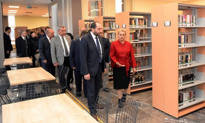 HİTÜ’DE MERKEZ KÜTÜPHANESİ HİZMETE AÇILDI