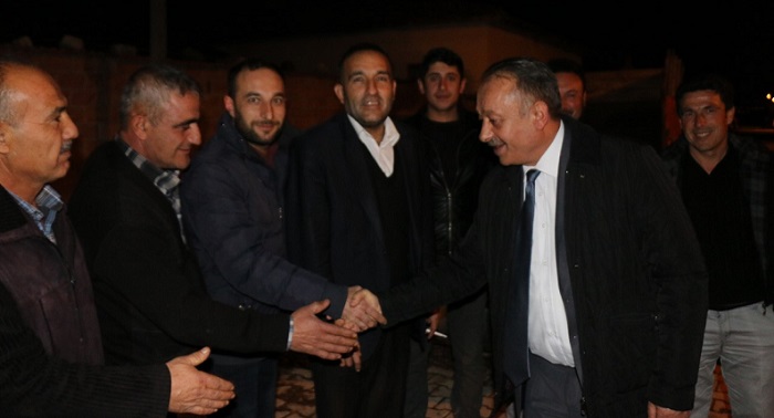 KÖYLÜLERİN SORUN VE İSTEKLERİNİ DİNLEDİLER