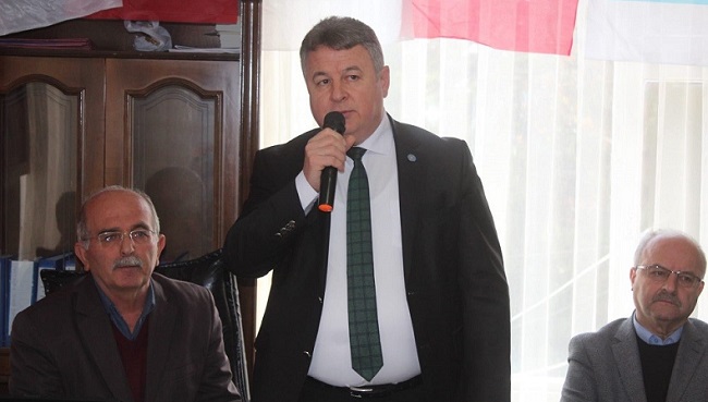 İSKİLİP BELEDİYE BAŞKANLIĞINA ADAY OLDU