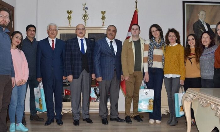 EĞİTİM ÇALIŞMALARI HAKKINDA GÖRÜŞTÜLER