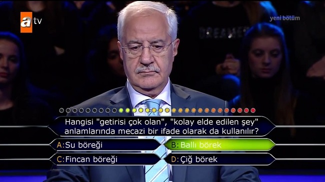 KİM MİLYONER OLMAK İSTER’DE YARIŞTI