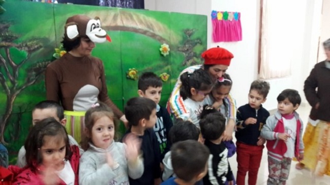 MİNİK ÖĞRENCİLER GÖNÜLLERİNCE EĞLENDİ