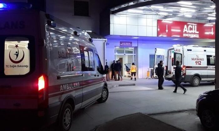 AMBULANS ŞOFÖRÜ DARP EDİLDİ