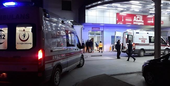 AMBULANS ŞOFÖRÜ DARP EDİLDİ