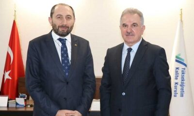 REKTÖR ALKAN’DAN TEŞEKKÜR ZİYARETİ