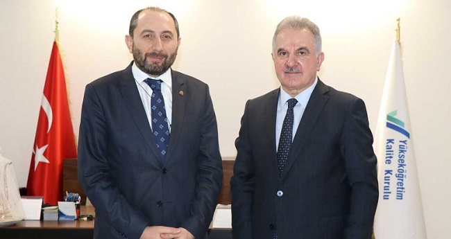 REKTÖR ALKAN’DAN TEŞEKKÜR ZİYARETİ