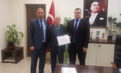 25 YILINI DOLDURANA TEŞEKKÜR BELGESİ