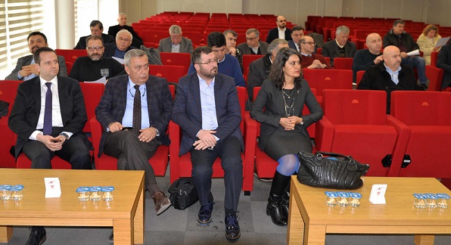 ALKAN PROFESÖRLERLE BİR ARAYA GELDİ