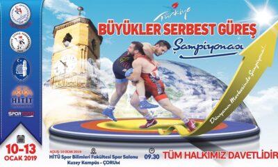 TÜRKİYE ŞAMPİYONASI ÇORUM’DA YAPILACAK