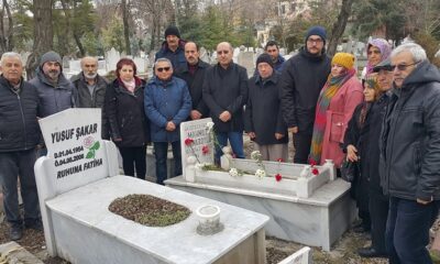 MAHMUT TUNABOYLU MEZARI BAŞINDA ANILDI