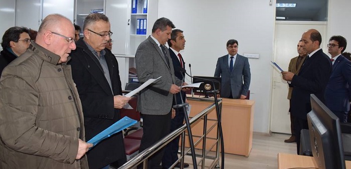 BİLİRKİŞİLER YEMİN EDEREK GÖREVİNE BAŞLADI