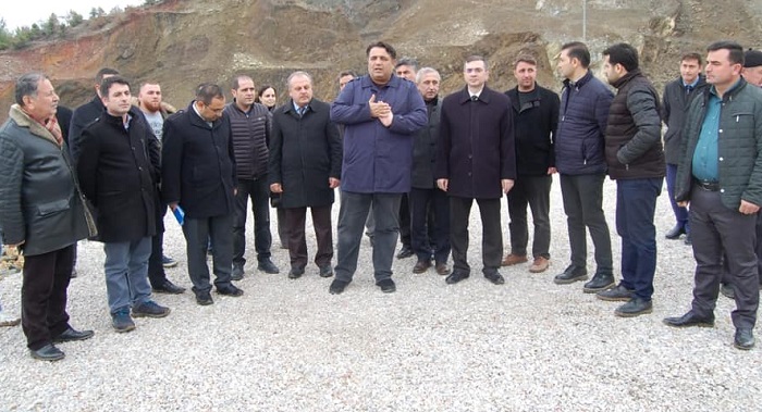 KAYA OSMANCIK’TA YATIRIMLARI İNCELEDİ