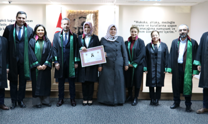 SARIYERLİOĞLU AVUKATLIK RUHSATINI ALDI