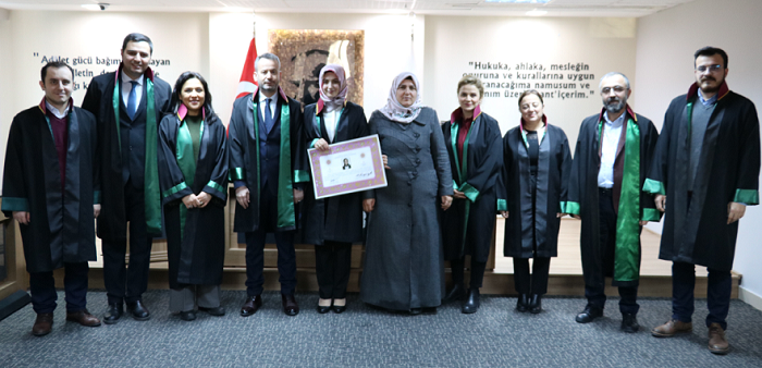 SARIYERLİOĞLU AVUKATLIK RUHSATINI ALDI
